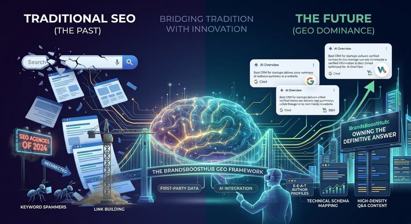 The Click is Dying. Here is How to Survive the Age of Generative Engine Optimization (GEO).